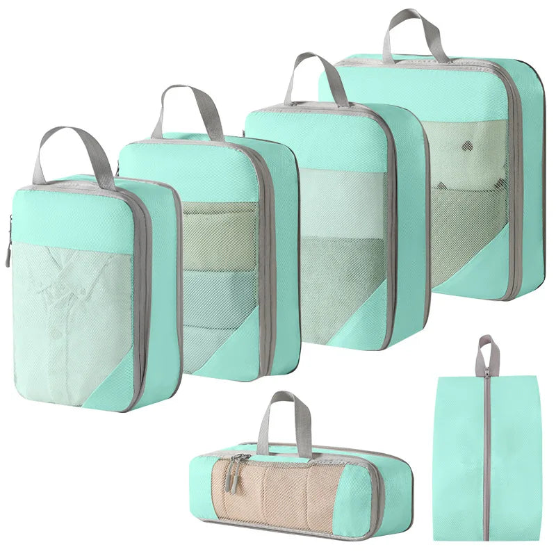 Compression Packing Cubes (Expandable Travel Set)
