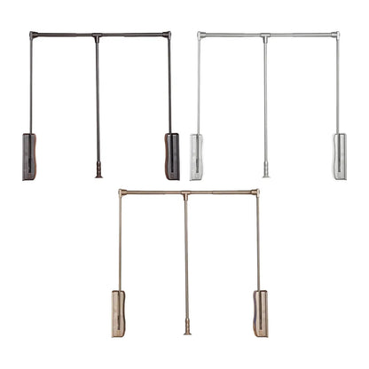 Pull-Down Closet Rod (Adjustable Width, Hydraulic Lift)