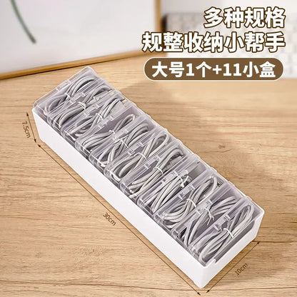 Cable Organizer Box (Desktop Cord Winder)