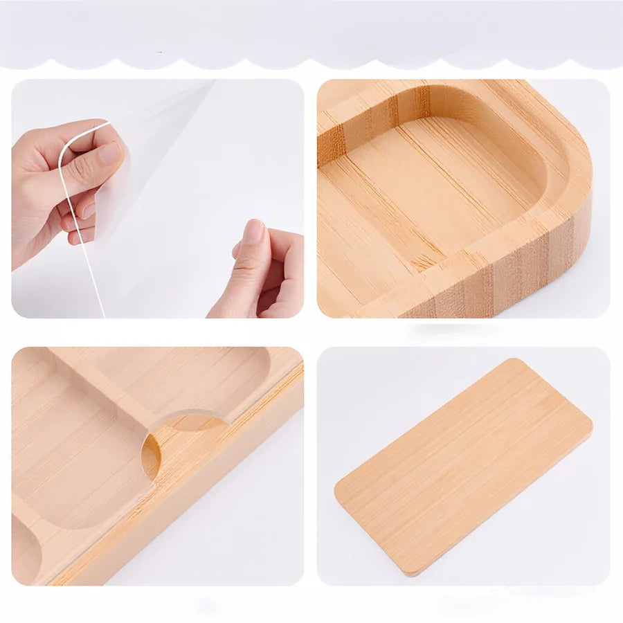 Wooden Watch Band Organizer with Acrylic Lid (4/8/9 Slots)