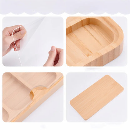 Wooden Watch Band Organizer with Acrylic Lid (4/8/9 Slots)