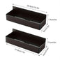 Magnetic Storage Rack (No-Drill, Kitchen Storage; Bathroom, 2 or 4-Pack)