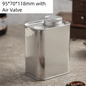 Airtight Coffee Box; Bean Storage Canister (Sealed, Food-Grade)