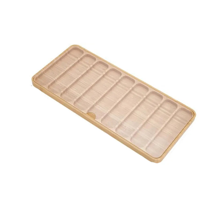 Wooden Watch Band Organizer with Acrylic Lid (4/8/9 Slots)