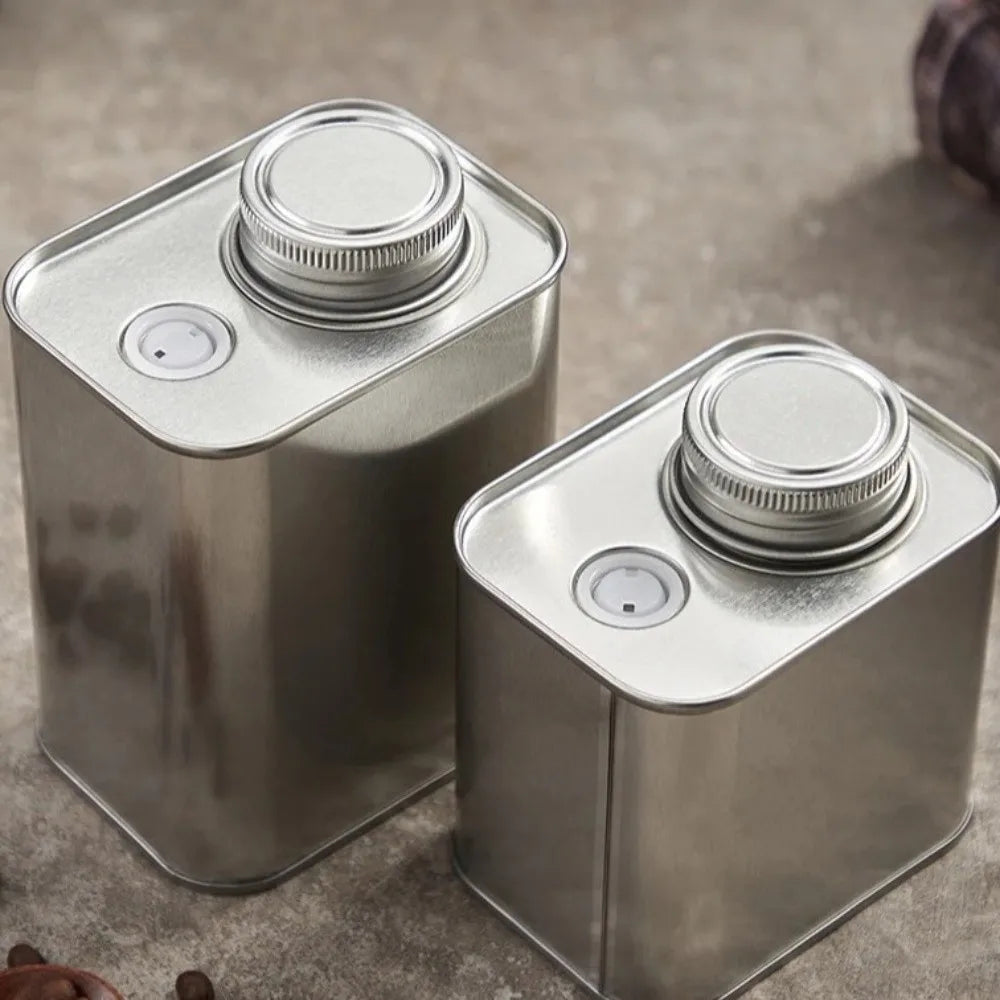Airtight Coffee Box; Bean Storage Canister (Sealed, Food-Grade)
