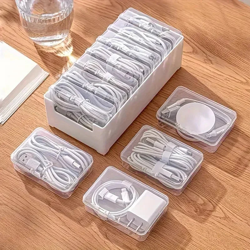 Cable Organizer Box (Desktop Cord Winder)
