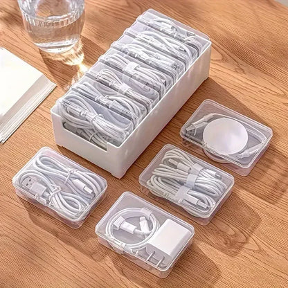Cable Organizer Box (Desktop Cord Winder)