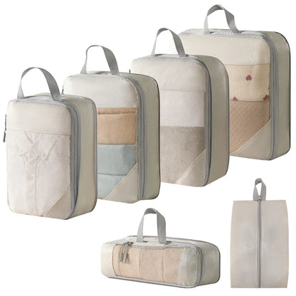 Compression Packing Cubes (Expandable Travel Set)