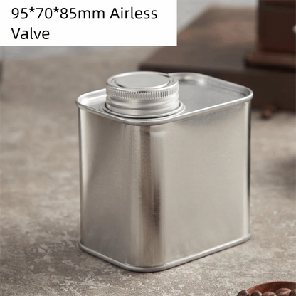 Airtight Coffee Box; Bean Storage Canister (Sealed, Food-Grade)