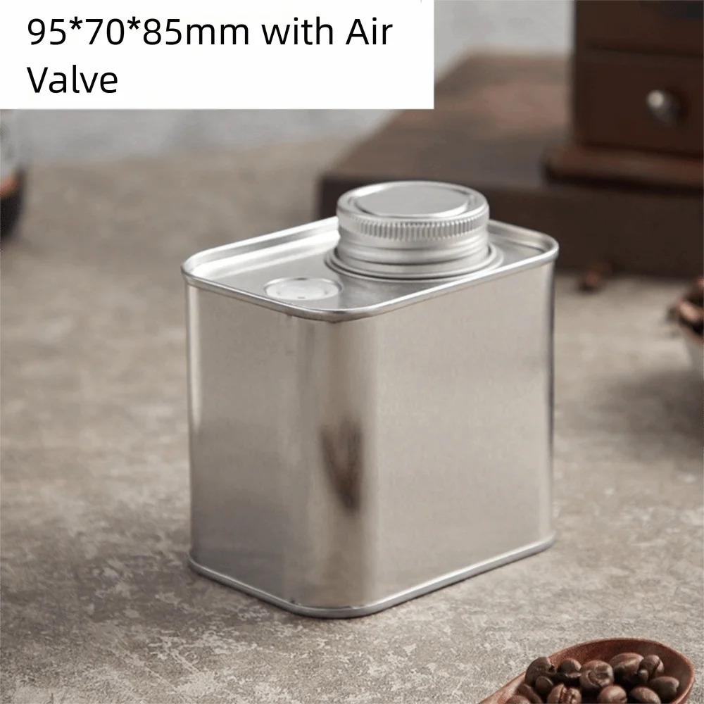 Airtight Coffee Box; Bean Storage Canister (Sealed, Food-Grade)