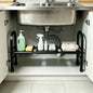 Expandable Under-Sink Shelf (Adjustable Metal)