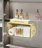 Pull-Out Under-Mirror Storage Drawer (Clear, Bathroom)
