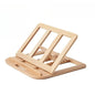 Wooden Adjustable Laptop Stand (Ergonomic Riser)