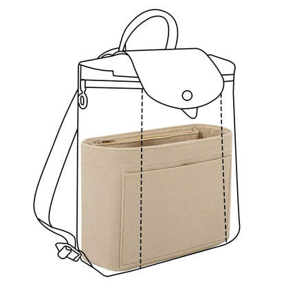 Felt Purse Organizer Insert (Multi-Pocket)