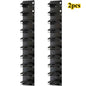10-Grid Wall-Mounted Hat Rack (Space-Saving Cap Organizer)