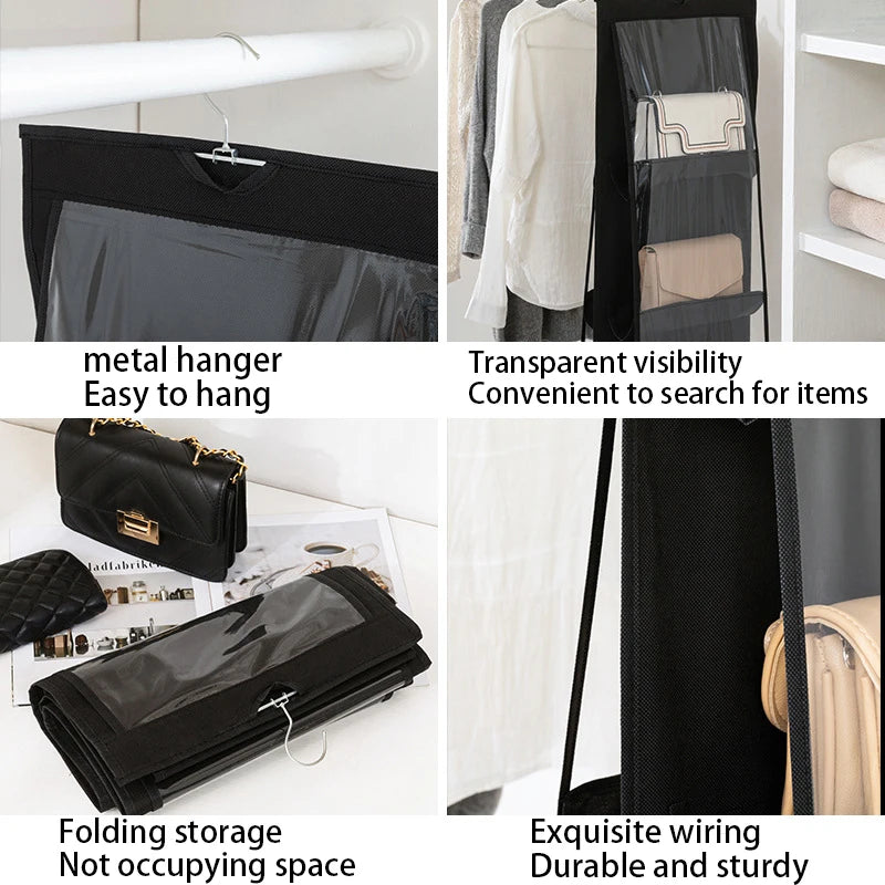 Dustproof Hanging Wardrobe Storage Bag (Non-Woven)