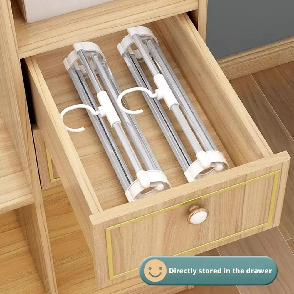 Multi-Layer Pants Hanger (Non-Slip Clips)