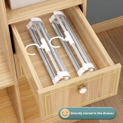 Multi-Layer Pants Hanger (Non-Slip Clips)