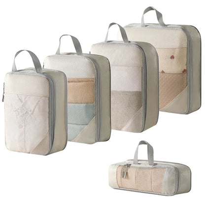 Compression Packing Cubes (Expandable Travel Set)