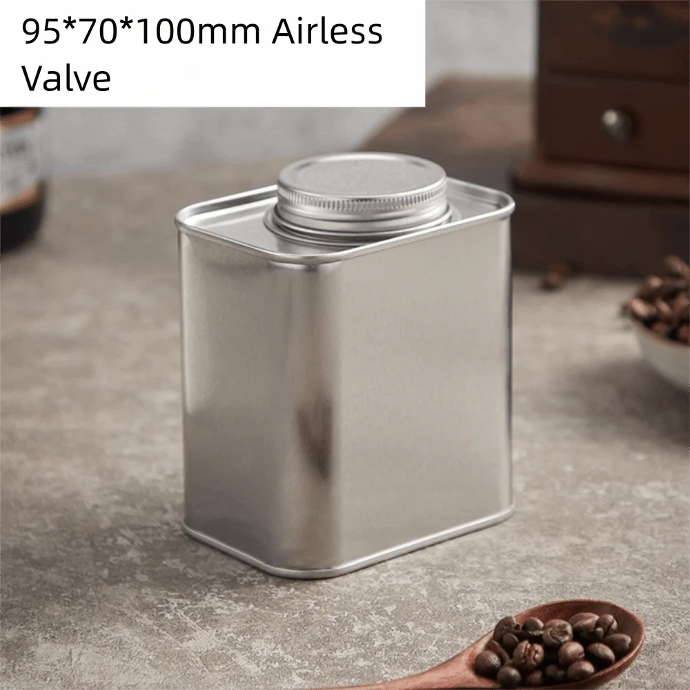 Airtight Coffee Box; Bean Storage Canister (Sealed, Food-Grade)