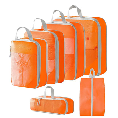 Compression Packing Cubes (Expandable Travel Set)