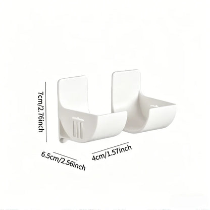 Wall-Mounted Wrap & Bag Rack (3-Pack)