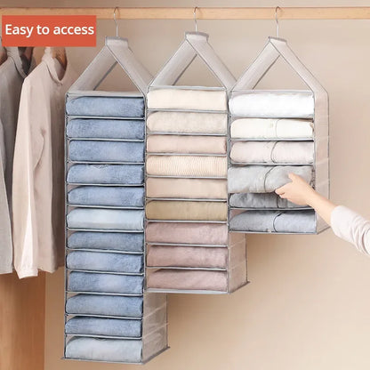 Hanging Closet Organizer (6-12 Compartments)