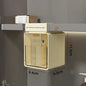 Pull-Out Under-Mirror Storage Drawer (Clear, Bathroom)