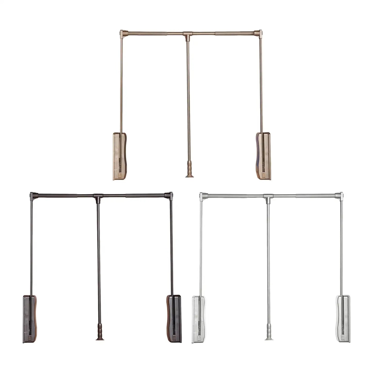 Pull-Down Closet Rod (Adjustable Width, Hydraulic Lift)