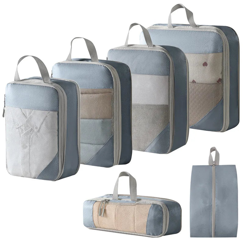 Compression Packing Cubes (Expandable Travel Set)