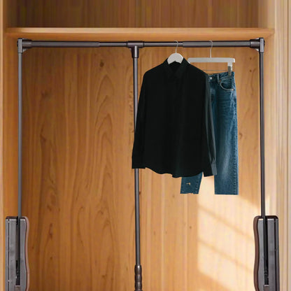 Pull-Down Closet Rod (Adjustable Width, Hydraulic Lift)