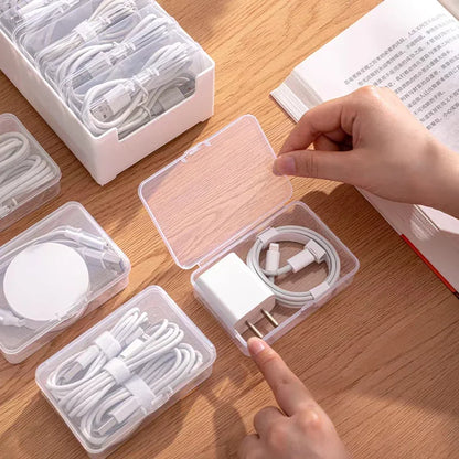 Cable Organizer Box (Desktop Cord Winder)
