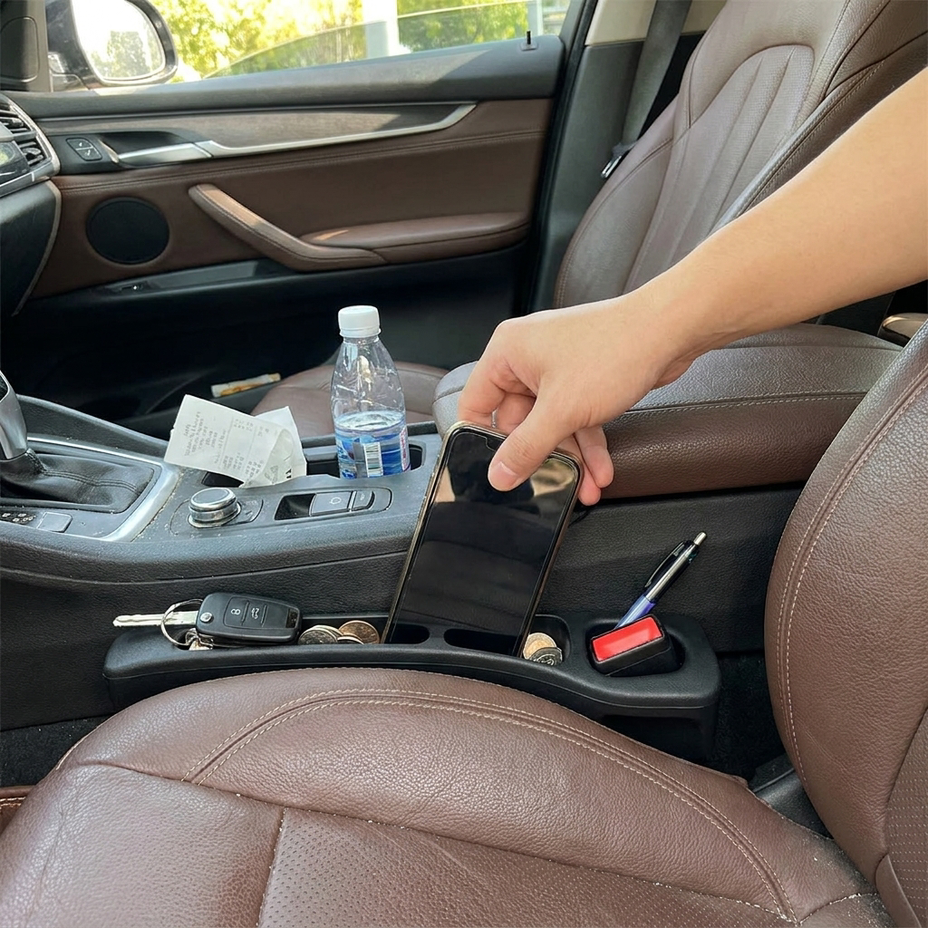 Car Seat Gap Filler lifestyle