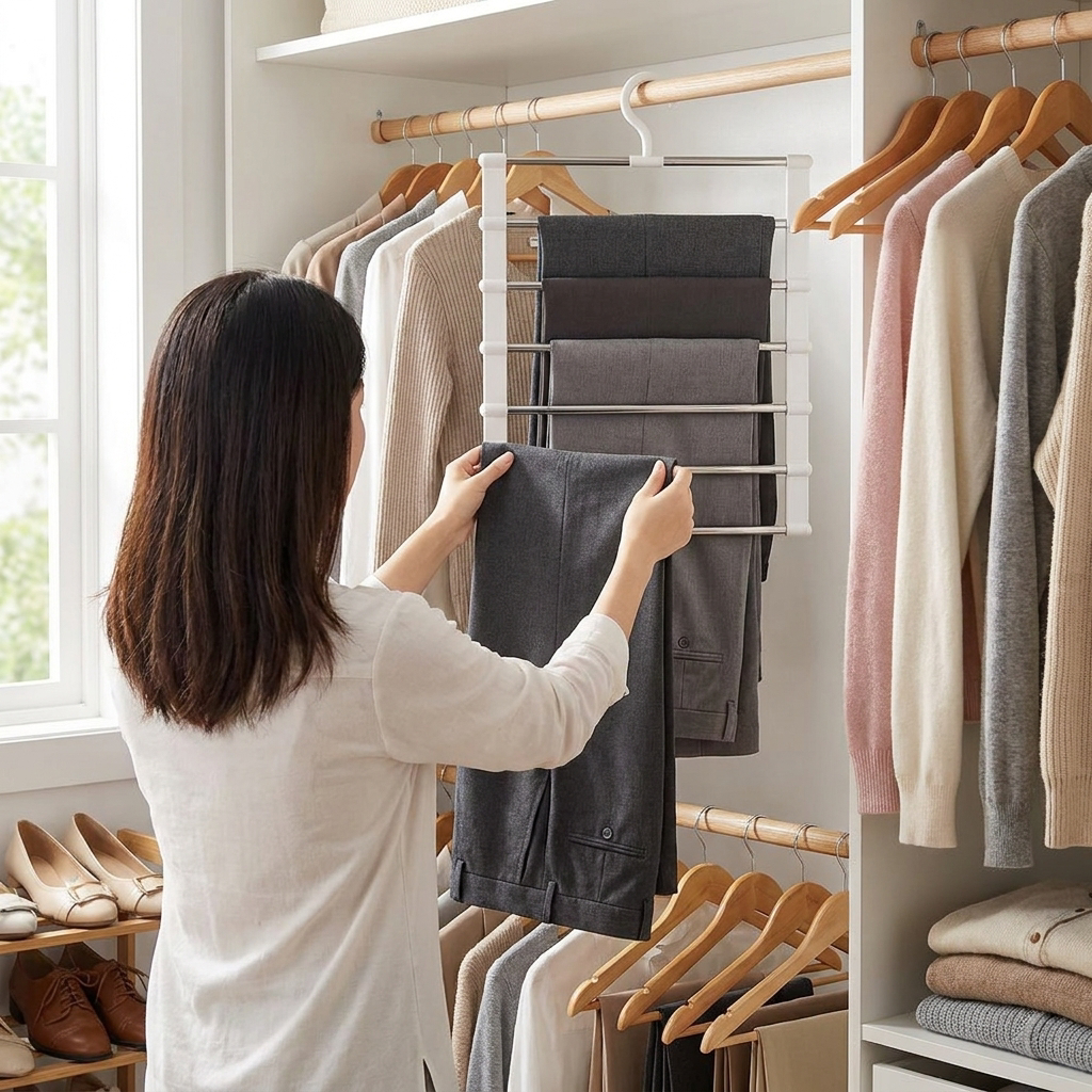 Multi-Layer Pants Hanger lifestyle